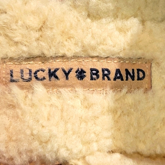 Lucky Brand Tan Mules with Cream Lining - Picture 5 of 8